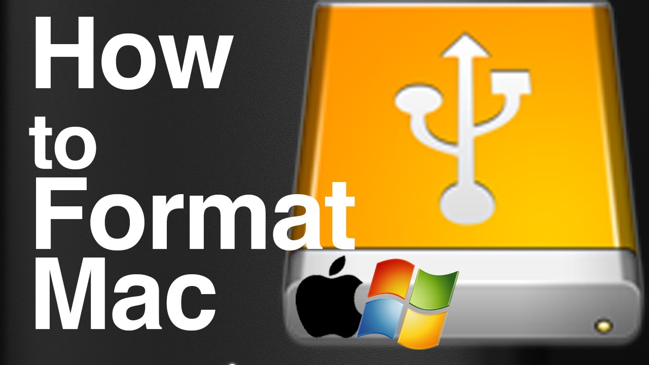 usb drive formatted for mac on pc